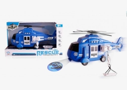 Policyjny helikopter 1:16 z dźwiękiem, światłem i projektorem