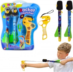 Zestaw Proca z Rakietami Pianka EVA Zabawka Kosmiczna