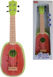 Dziecięce ukulele MaDe czerwone 54 cm