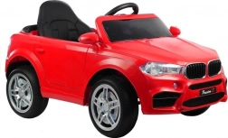 Czerwone elektryczne autko dla dzieci