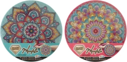 Grafix malowanie diamentowe na ramie – turkusowa mandala 30 cm