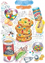 Puzzle gigantyczne ciasteczka 1000 elementów