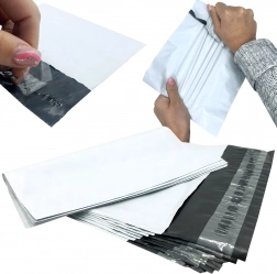 Białe kurierskie koperty foliowe B4 260 × 350 mm, 50 szt.