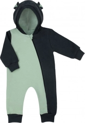 Dresowy kombinezon z kapturem Nicol Olaf dla niemowlęcia
