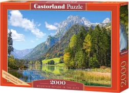 Puzzle 2000 elementów schronisko w Alpach