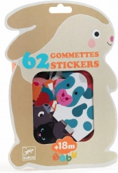 Djeco moje pierwsze naklejki – zwierzęta z farmy