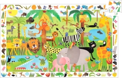DJECO Puzzle Dżungla 35 elementów