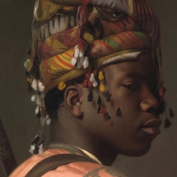 Kwadratowe puzzle CURIOSI Q Art: czarny baszybuzuk, 66 elementów