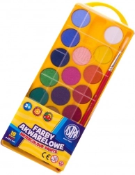 Farby wodne ASTRA 18 szt.