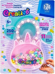 Astra zestaw koralików Jednorożec