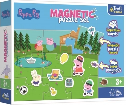 Magnetyczne puzzle Gry Peppy, Świnka Peppa