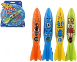 Nurkowe torpedo do wody 13 cm