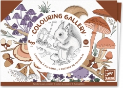 Kolorowankowa galeria Przyroda od Djeco