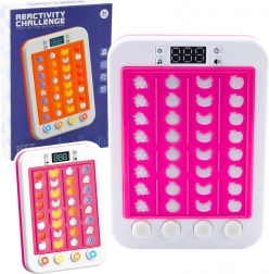 Elektroniczna gra Rytm owoców Światła Dźwięki Różowa