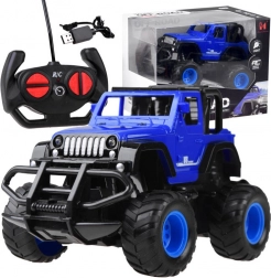 Zdalnie sterowany samochód terenowy z RC sterowaniem