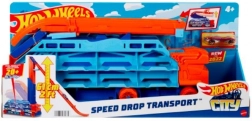 Hot Wheels City transporter 2 w 1 z epickim zjazdem 60 cm