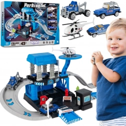 Woopie policyjny garaż i parking, komisariat, 43 elementy