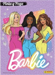 Kolorowanka z naklejkami Barbie A4