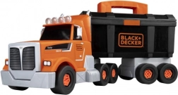 Ciężarówka z narzędziami i wiertarką BLACK+DECKER, zestaw konstrukcyjny dla dzieci 43 cm