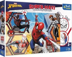 Dwustronne puzzle Spider‑Man Super Maxi 24 elementy