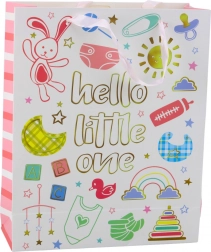 Torba prezentowa dla niemowlęcia Hello Little One 32 × 26 × 10 cm