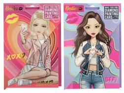 Malowanie diamentowe – kartki Besties
