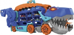 Hot Wheels T-Rex Mega Transporter – transporter dinozaura i tor wyścigowy