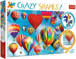 Puzzle 600 Crazy Shapes Kolorowe balony