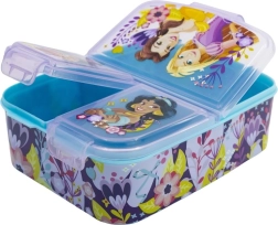 Wielokomorowy lunchbox Disney Księżniczki STOR