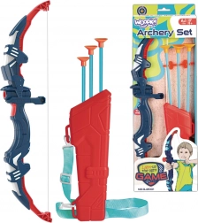 Dziecięcy łuk i kołczan ze strzałami z przyssawkami WOOPIE