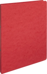 Czerwony segregator A4 z 2-mechanizmem pierścieniowym