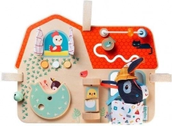 Lilliputiens - drewniana aktywna tablica Farma dla dzieci od 9 miesięcy