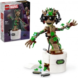 LEGO Marvel Tańczący GROOT – interaktywna figurka w doniczce