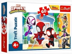 Puzzle 60 elementów – w świecie SPIDEY od Trefl