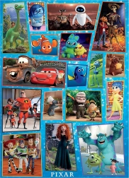 Drewniane puzzle Disney Pixar 100 elementów dla dzieci od EDUCA