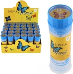Motyl bańki mydlane 50 ml - mieszanka rodzajów