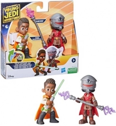 Star Wars Pop‑Up Duel zestaw dwóch figurek 10 cm – Young Jedi Adventures