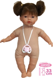 Realistyczna lalka Llorens VERA z dźwiękami i miękkim ciałem