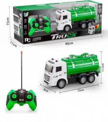 RC cysterna z efektami świetlnymi i dźwiękowymi, 27 MHz