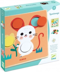 Edukacyjna gra kolorystyczna DJECO Spotimage