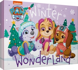 Kalendarz adwentowy Psi Patrol Winter Wonderland – kosmetyki dla dziewczynek