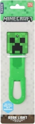 Minecraft lampka do książki i zakładka Creeper