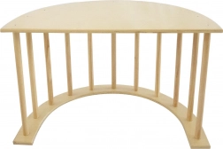 Drewniana wielofunkcyjna drabinka, huśtawka i stolik 3w1 dla dzieci