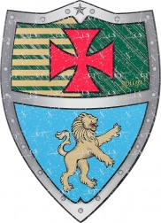 Souza! rycerska tarcza Ronald z pianki EVA