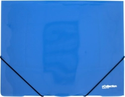 Teczka z gumką eCollection niebieska A4