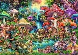 Ravensburger Puzzle Grzybowa Wioska 1000 elementów