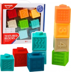 Gumowe edukacyjne sensoryczne klocki dla dzieci