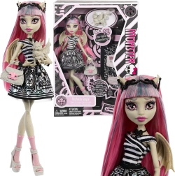 Monster High lalka Rochelle Goyle 26 cm Creeproduction z akcesoriami i pupilkiem Roux