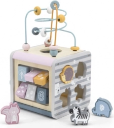 drewniana aktywna kostka 5w1 POLARB od VIGA