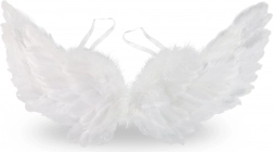 Anielskie skrzydła z piórami 50 cm